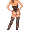 Teddy Bodystocking - One Size - Black