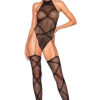 Teddy Bodystocking - One Size - Black
