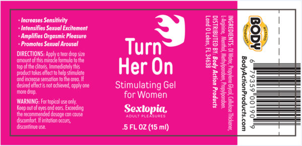 Turn Her on Gel for Women 5 Oz