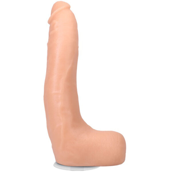 Signature Cocks Dan Damage 10" Cock With Removable Vac-U-Lock Suction Cup - Vanilla