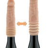 Dr. Skin Silicone - Dr. Knight - Thrusting Gyrating Vibrating Dildo - Beige