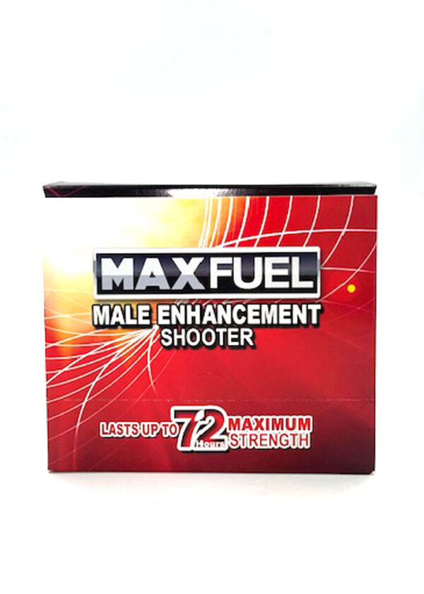 Maxfuel Male Enhancement Shooter Display of 12 - Wild Berry