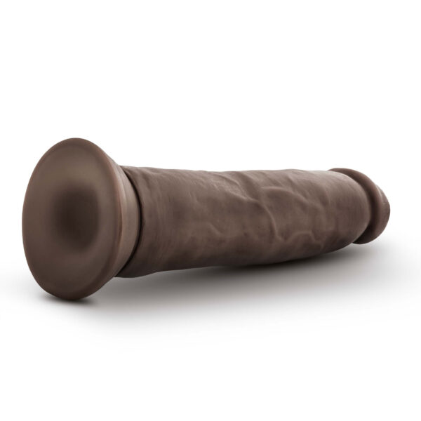 Dr. Skin Plus - 9 Inch Posable Thick Dildo - Chocolate