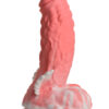 Pegasus Pecker Winged Silicone Dildo - Pink/white