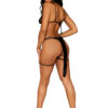 Frisky Kitty - One Size - Black