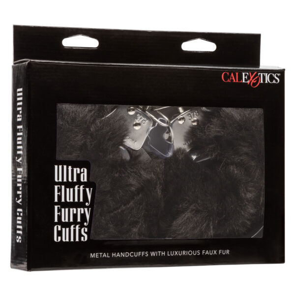 Ultra Fluffy Furry Cuffs - Black