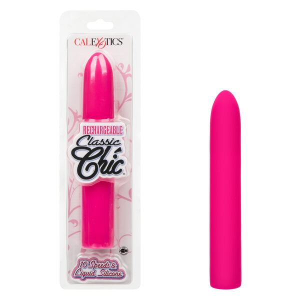 Rechargeable Classic Chic Standard Vibrator - Pink