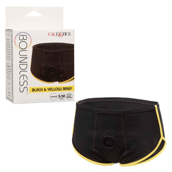 Boundless Black and Yellow Brief - Small/medium - Black/yellow