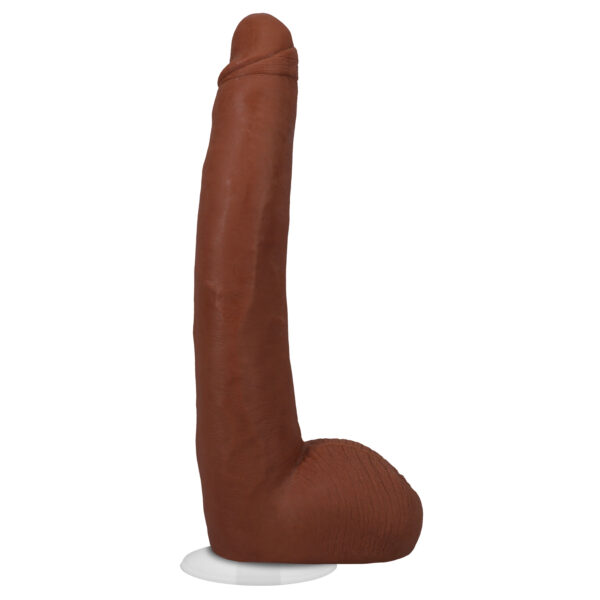 Signature Cocks - Alex Jones 11 Inch Cock With Removable Vac-U-Lock Suction Cup - Caramel