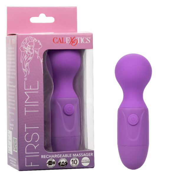 First Time Rechargeable Massager - Purple