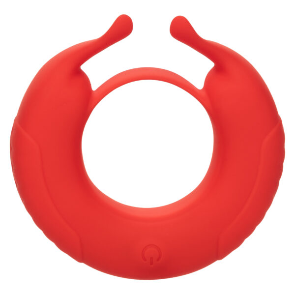 Silicone Rechargeable Taurus Enhancer - Red