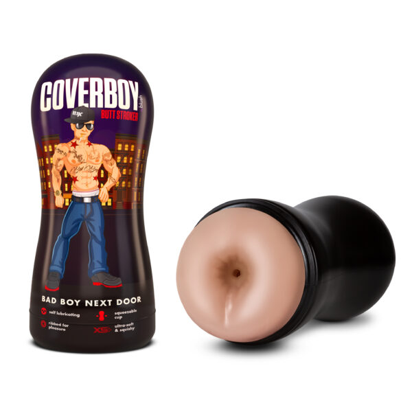 Coverboy - Bad Boy Next Door - Self Lubricating Stroker - Beige