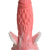 Pegasus Pecker Winged Silicone Dildo - Pink/white