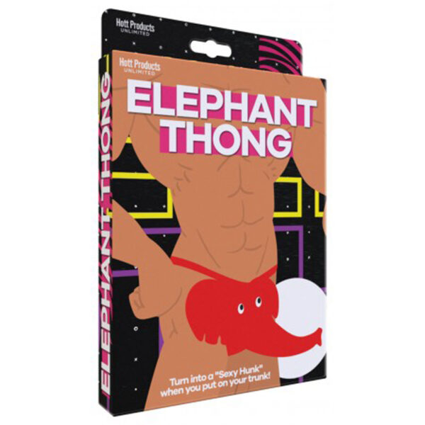 Elephant Thong - Red - One Size