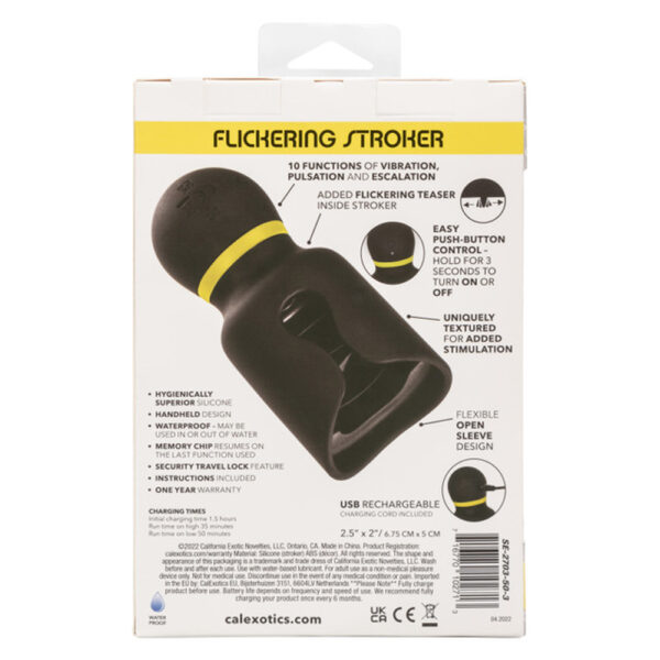 Boundless Flickering Stroker - Black