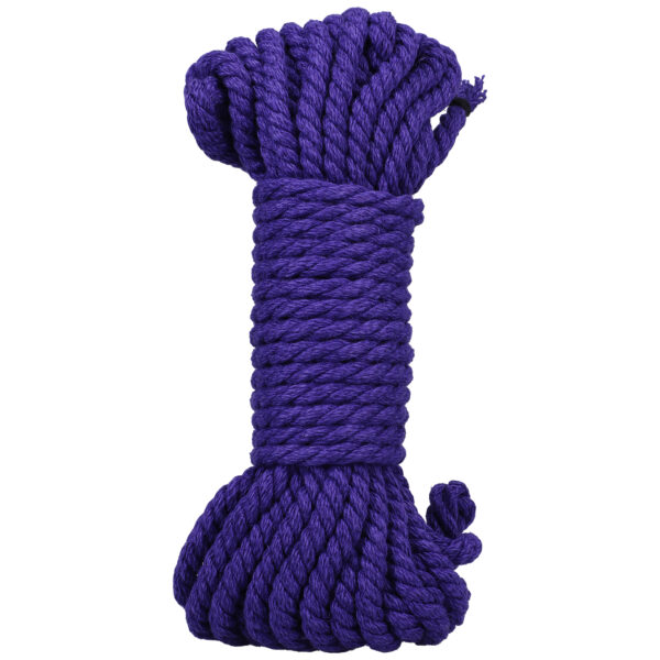 Merci - Bind and Tie - 6mm Hemp Bondage Rope - 30 Feet - Violet