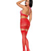 Garter Slip Dmnd - One Size - Red