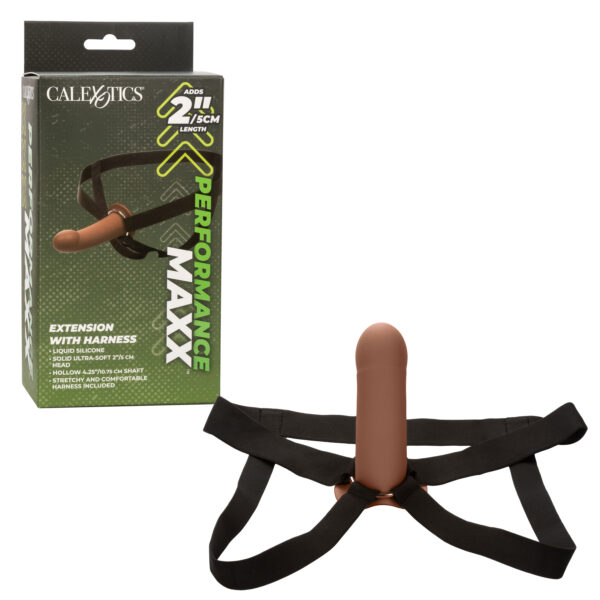 Performance Maxx Extension With Harness - Brown