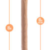 Dr. Skin - 19 Inch Dildo - Beige