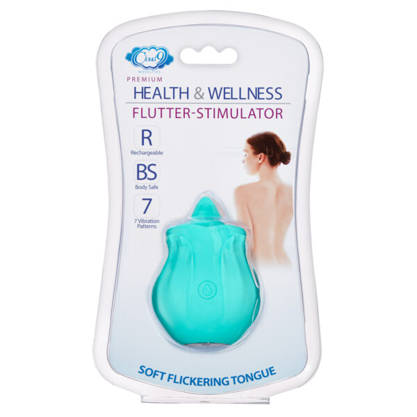 Health and Wellness Flutter Oral Tongue Stimulator Teal