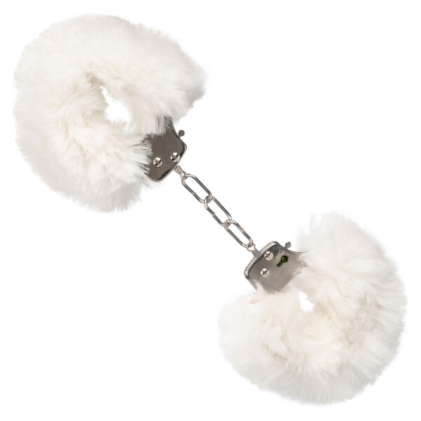 Ultra Fluffy Furry Cuffs - White