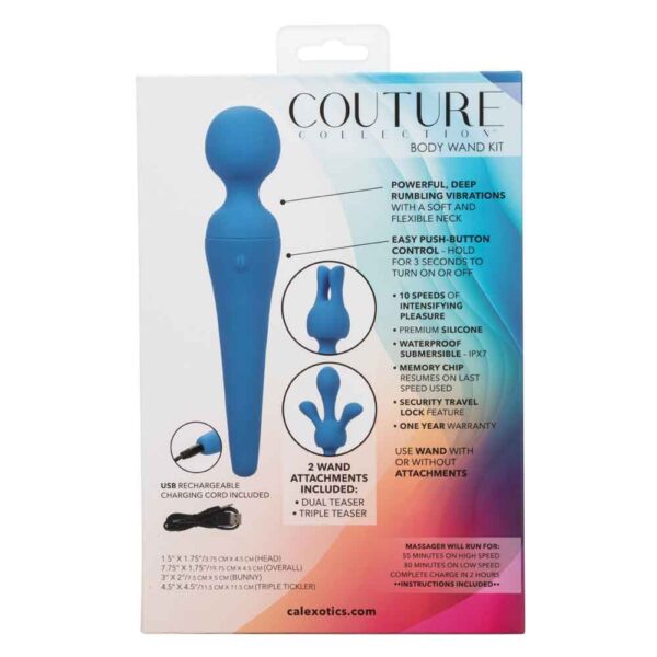 Couture Collection Body Wand Kit - Blue