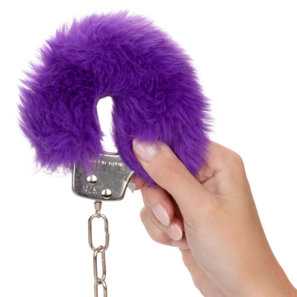 Ultra Fluffy Furry Cuffs - Purple