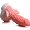 Pegasus Pecker Winged Silicone Dildo - Pink/white