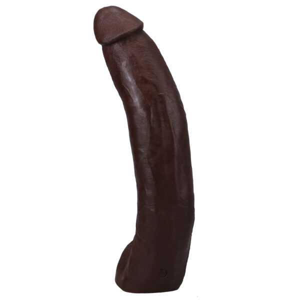 Signature Cocks - Dredd - 13.5 Inch Ultraskyn Cock With Removable Vac-U-Lock Suction Cup - Chocolate