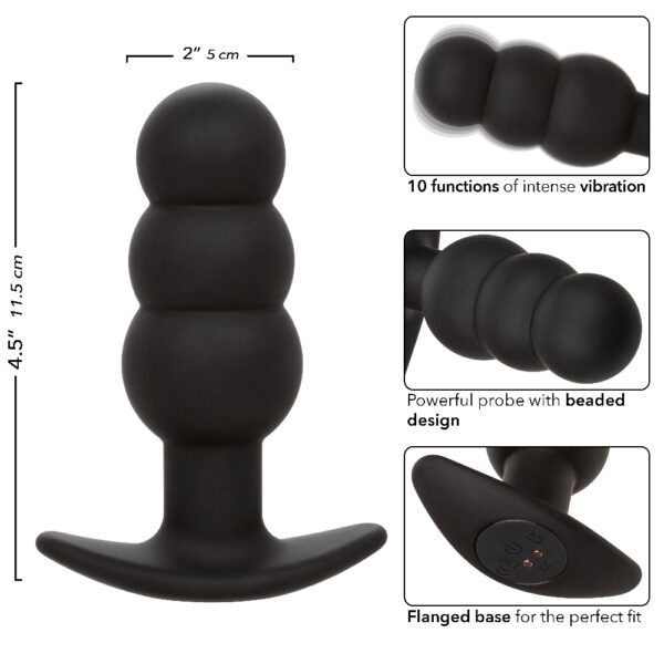 Rock Bottom Beaded Probe - Black