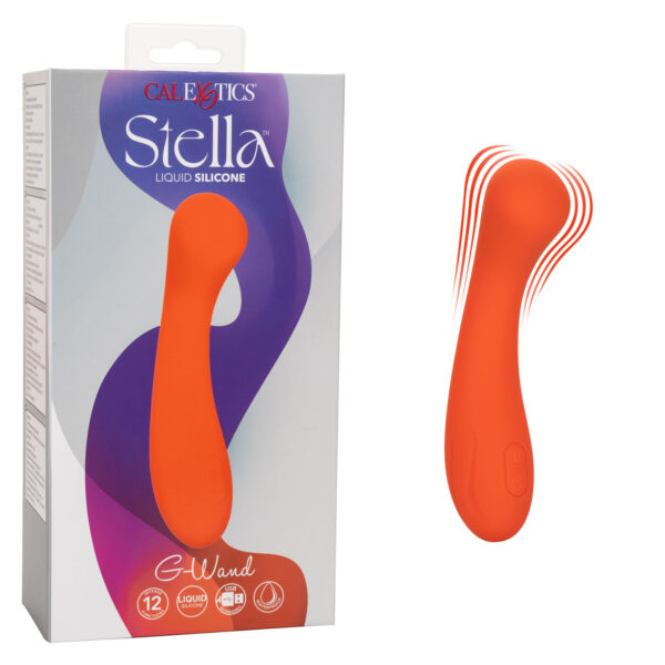 Stella Liquid Silicone G-Wand - Orange