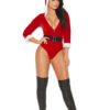 Santa's Tease - Medium - Red