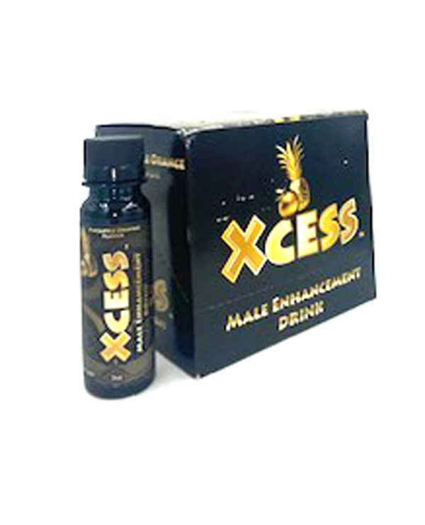 Xcess Energy Drink Male Enhancement 12 Ct Display - Pineapple Orange