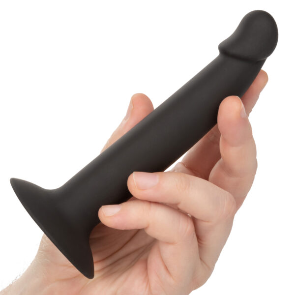 Silicone Slim Anal Stud - Black