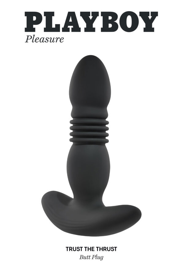 Playboy Pleasure - Trust the Thrust - Butt Plug - Black