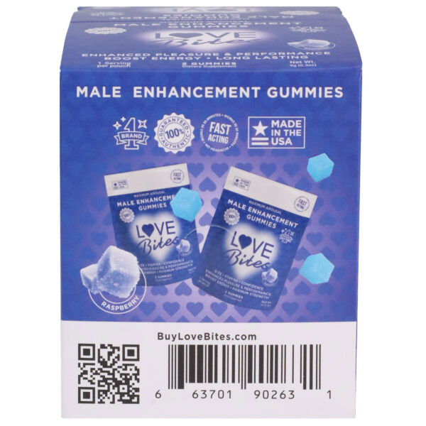 Love Bites - Male Enhancement Gummies - 12 Pack