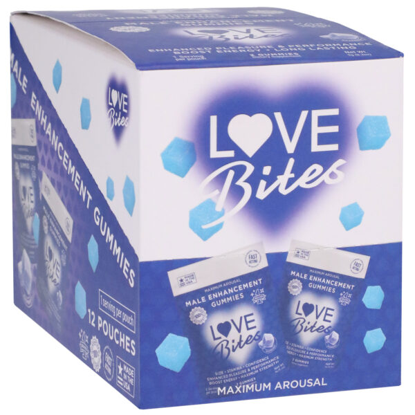 Love Bites - Male Enhancement Gummies - 12 Pack