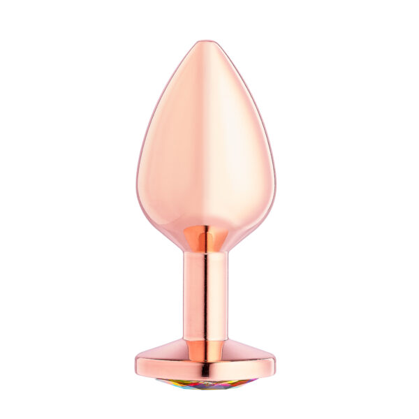 Cloud 9 Novelties Gems Rosy Gold Anal Plug - Medium