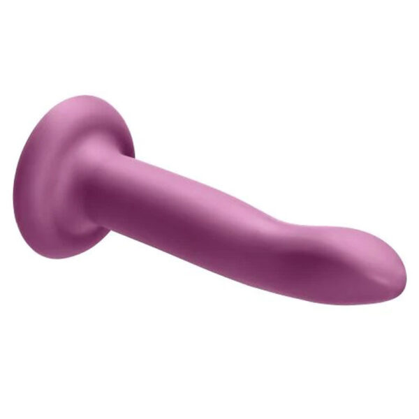 Ergo Super Flexi II Dong Soft and Flexible Liquid Silicone With Vibrator - Plum