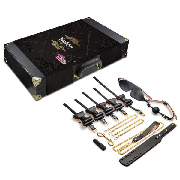 Temptasia - Safe Word - Bondage Kit With Suitcase - Black